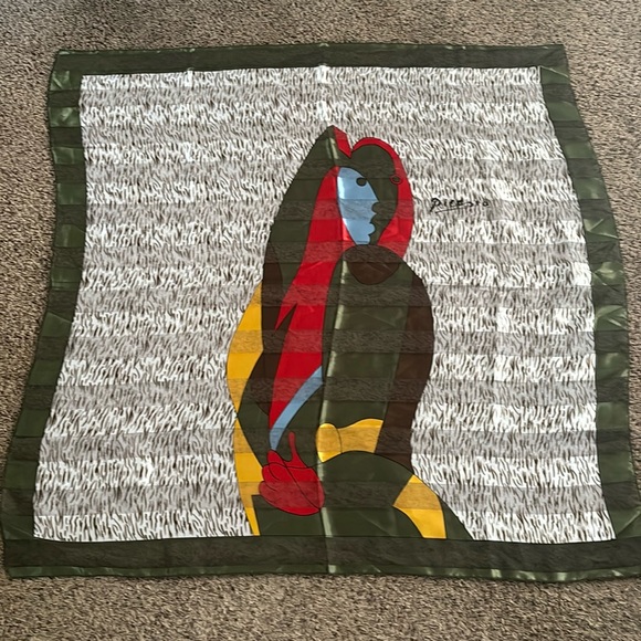 Picasso Accessories - PICASSO silk scarf 40”X40”